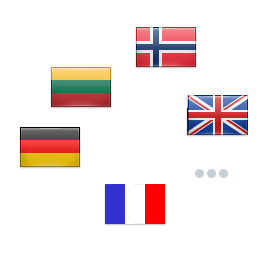 support multilingue pour agenda en ligne